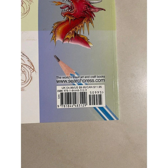 How To Draw Dragons Step By Step Book - Picture 5 of 5